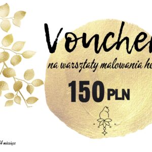 Voucher na warsztaty malowania henną